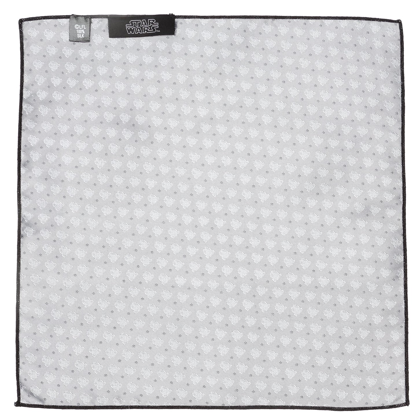 Star Wars Darth Vader Gray Polka Dot Pocket Square