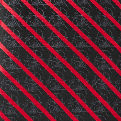 Star Wars Darth Vader Red and Black Striped Tie