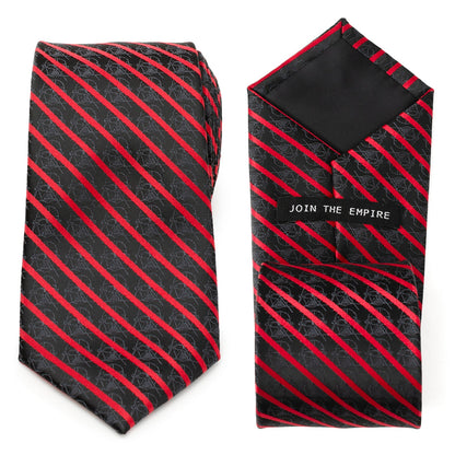 Star Wars Darth Vader Red and Black Striped Tie