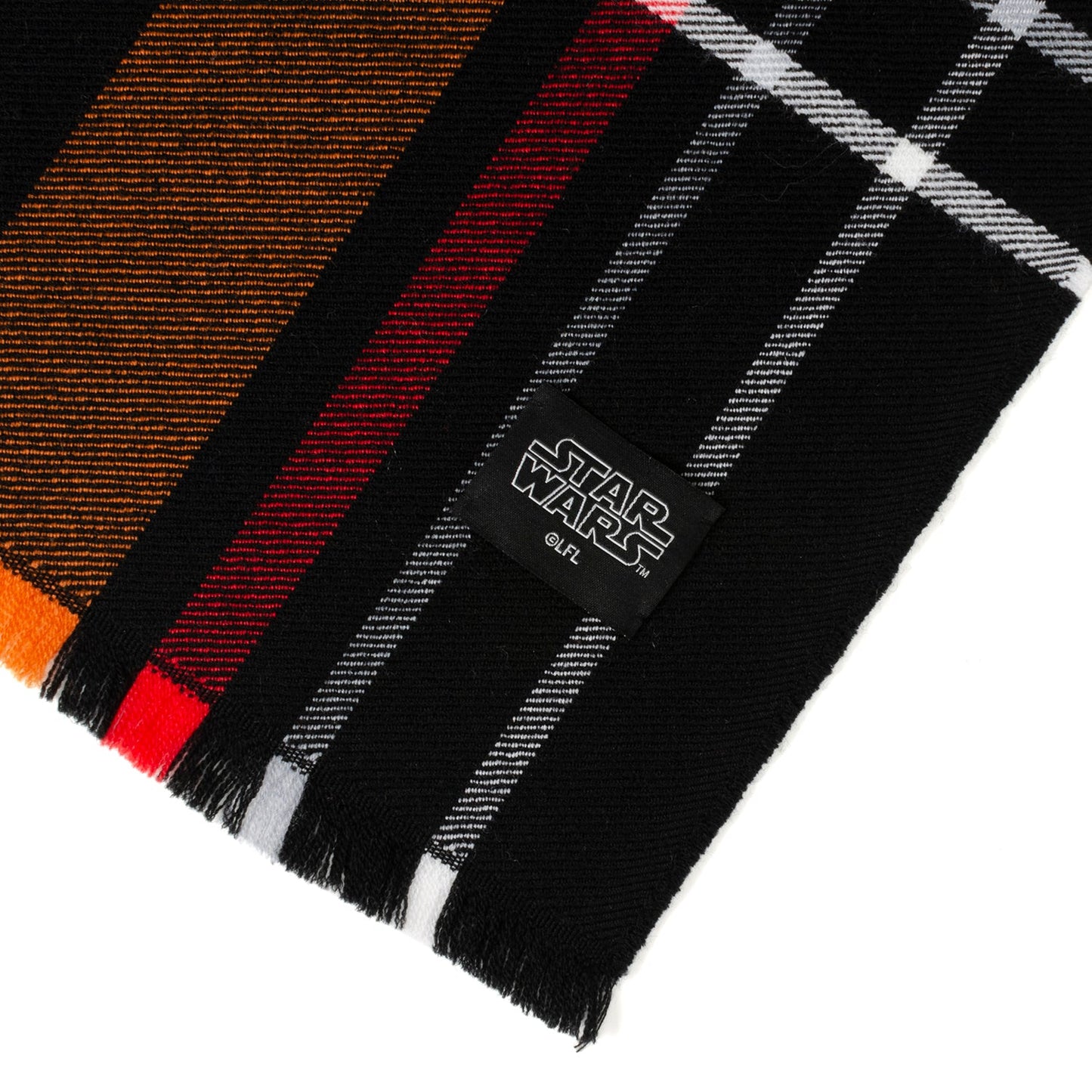 Star Wars Darth Vader Black Tartan Scarf