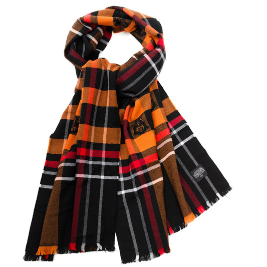 Star Wars Darth Vader Black Tartan Scarf