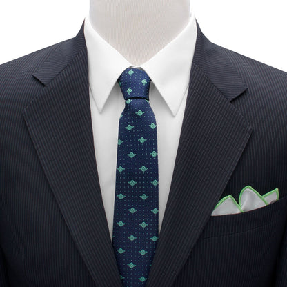 Star Wars Yoda Dotted Navy Tie