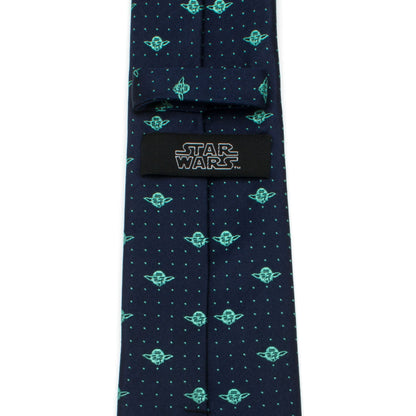 Star Wars Yoda Dotted Navy Tie