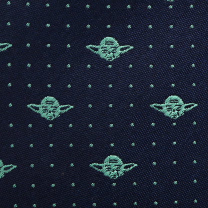 Star Wars Yoda Dotted Navy Tie