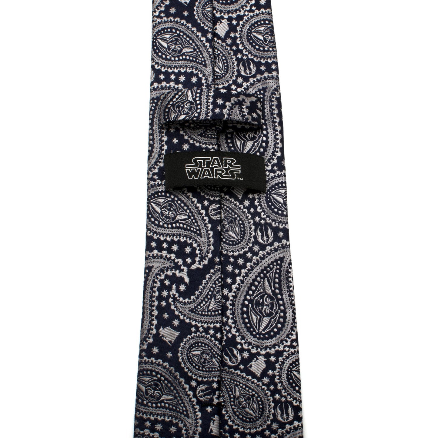 Star Wars Yoda Navy Paisley Tie