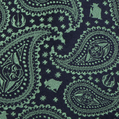 Star Wars Yoda Green and Blue Paisley Tie