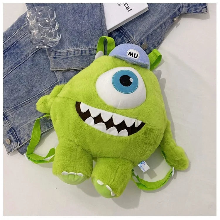 Disney Plush Backpack - Mike Wazowski (Monsters Inc.)