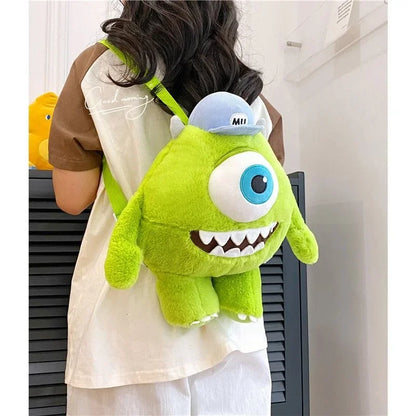Disney Plush Backpack - Mike Wazowski (Monsters Inc.)