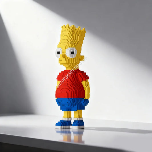 Simpsons Lego Set - Bart Simpson Sculpture