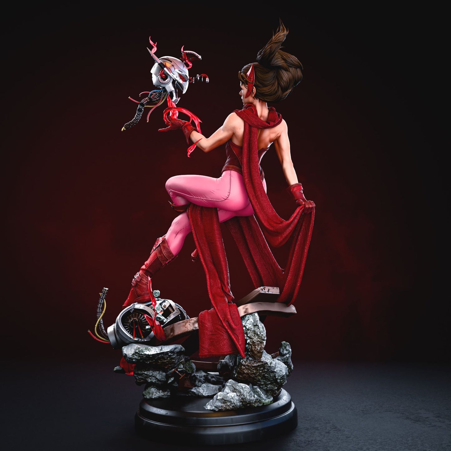 Marvel Comics Statue - Scarlet Witch (1:6 & 1:9 Scale & Bust)
