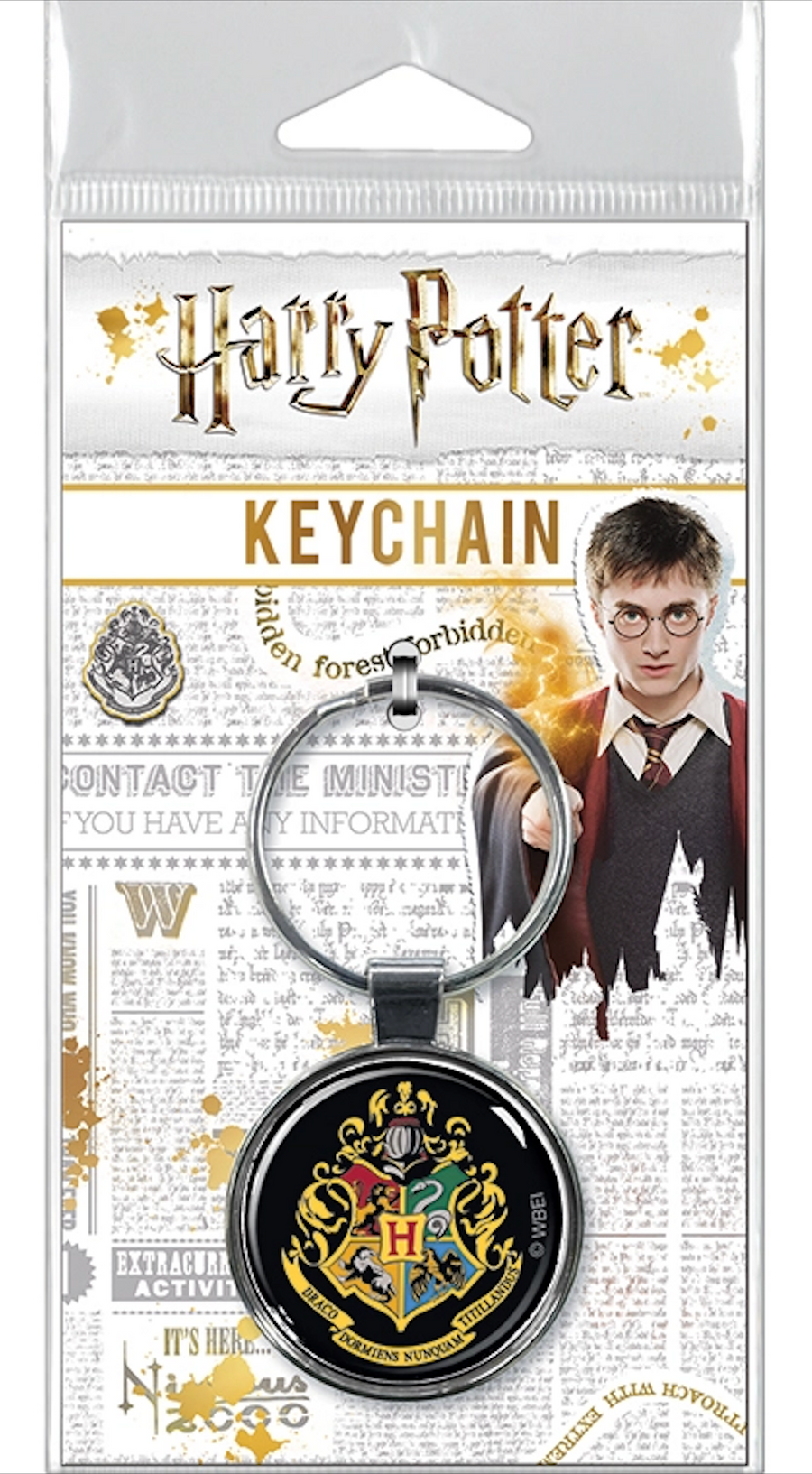 Harry Potter Hogwarts Crest Keychain