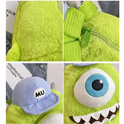 Disney Plush Backpack - Mike Wazowski (Monsters Inc.)