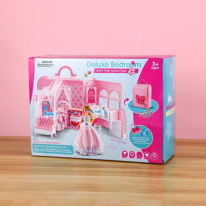Barbie Playset - Deluxe Bedroom Set