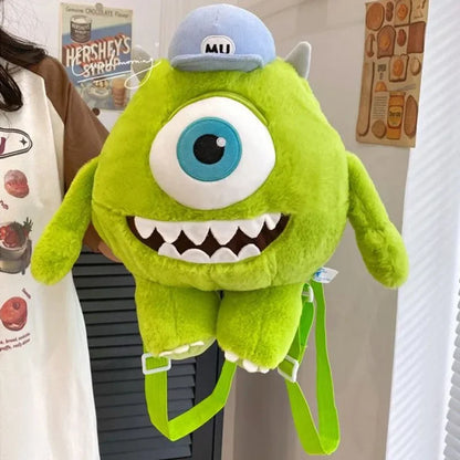 Disney Plush Backpack - Mike Wazowski (Monsters Inc.)
