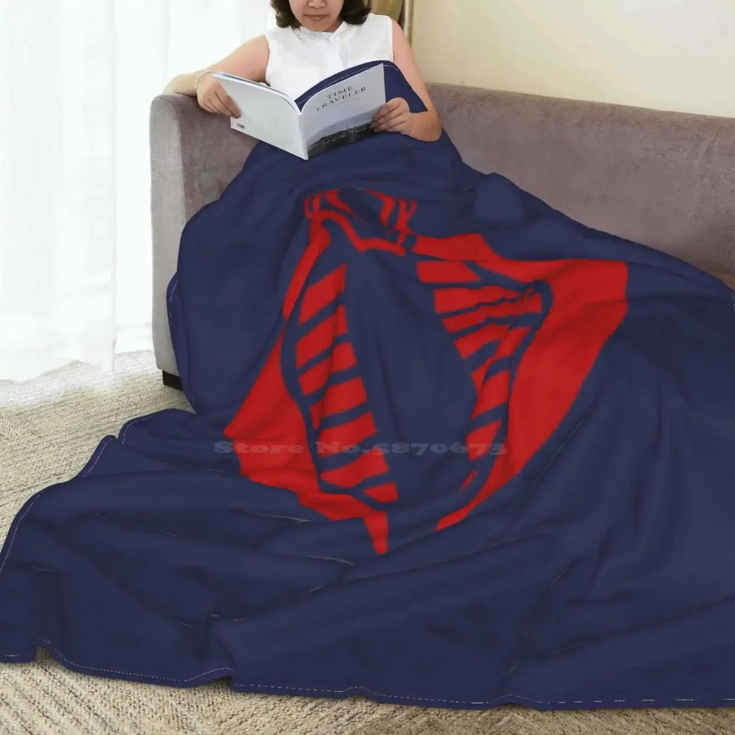 G.I. Joe Blanket - Cobra Logo