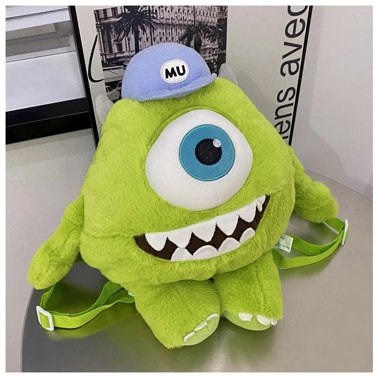Disney Plush Backpack - Mike Wazowski (Monsters Inc.)