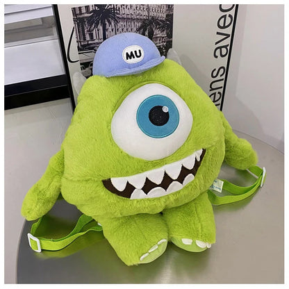 Disney Plush Backpack - Mike Wazowski (Monsters Inc.)