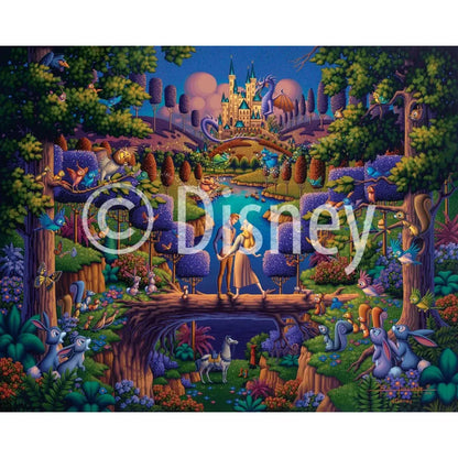 Disney Puzzle - Sleeping Beauty The Power of Love 500 Piece Jigsaw Puzzle Disney x Dowdle