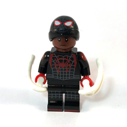Marvel Lego Custom Minifigure - Miles Morales (Unmasked)