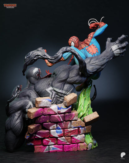Marvel Comics Statue - Spider-Man x Venom (1:6 Scale & Bust)