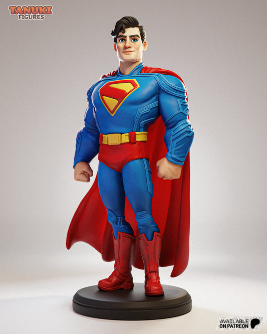 DC Comics Statue - Toon Superman (1:12 Scale)
