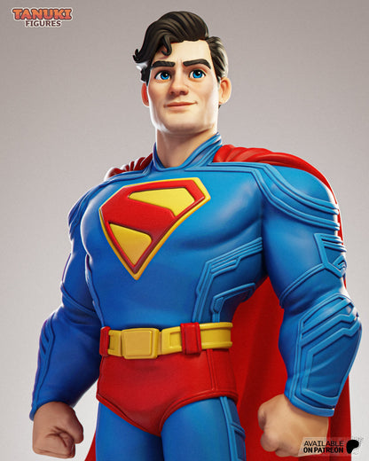 DC Comics Statue - Toon Superman (1:12 Scale)