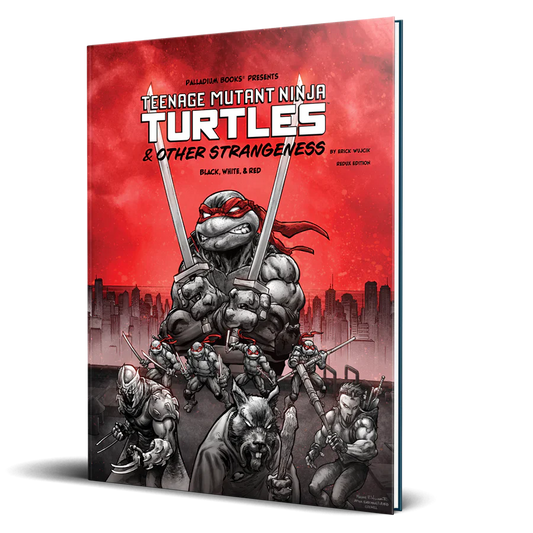 TMNT & Other Strangeness Black, White & Red Edition