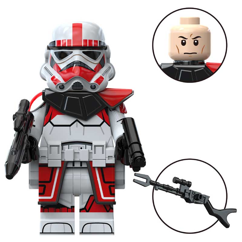 Star Wars Lego Custom Minifigure - Coruscant Guard Shock Trooper