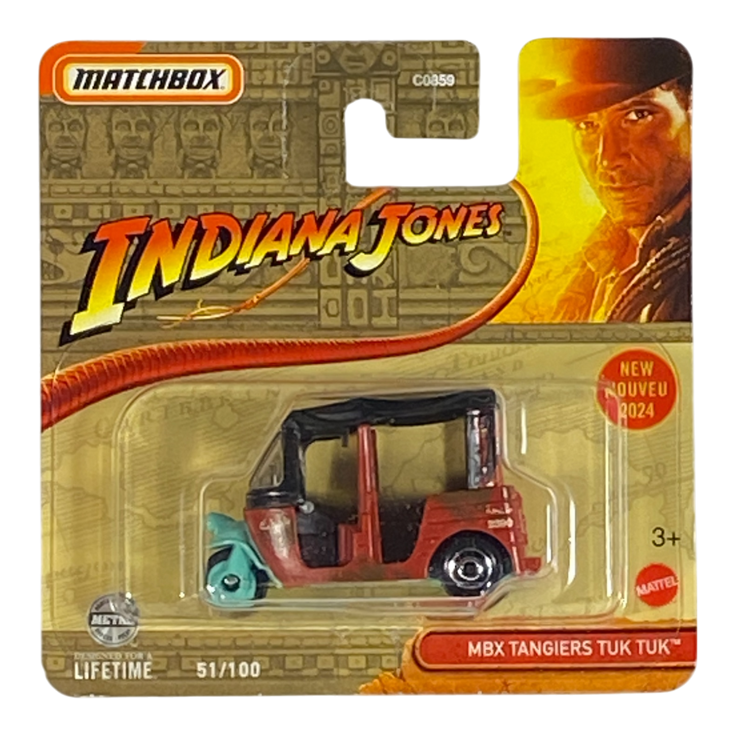 Indiana Jones Special Edition Matchbox MBX Tangiers Tuk Tuk