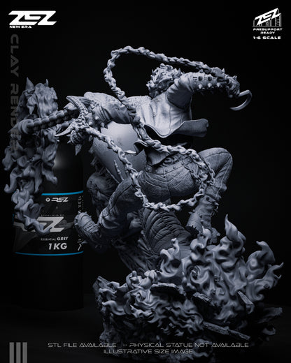 Marvel Comics Statue - Ghost Rider (1:6 Scale & Bust)