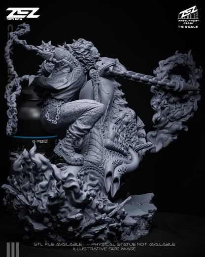 Marvel Comics Statue - Ghost Rider (1:6 Scale & Bust)