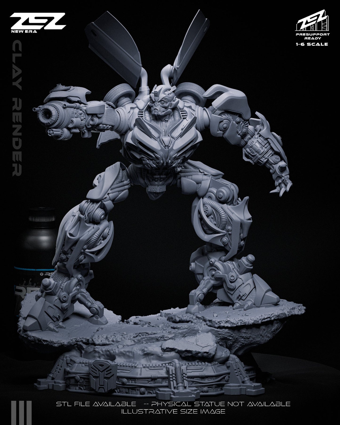 Transformers Statue - Bumblebee (1:18 Scale & Bust)