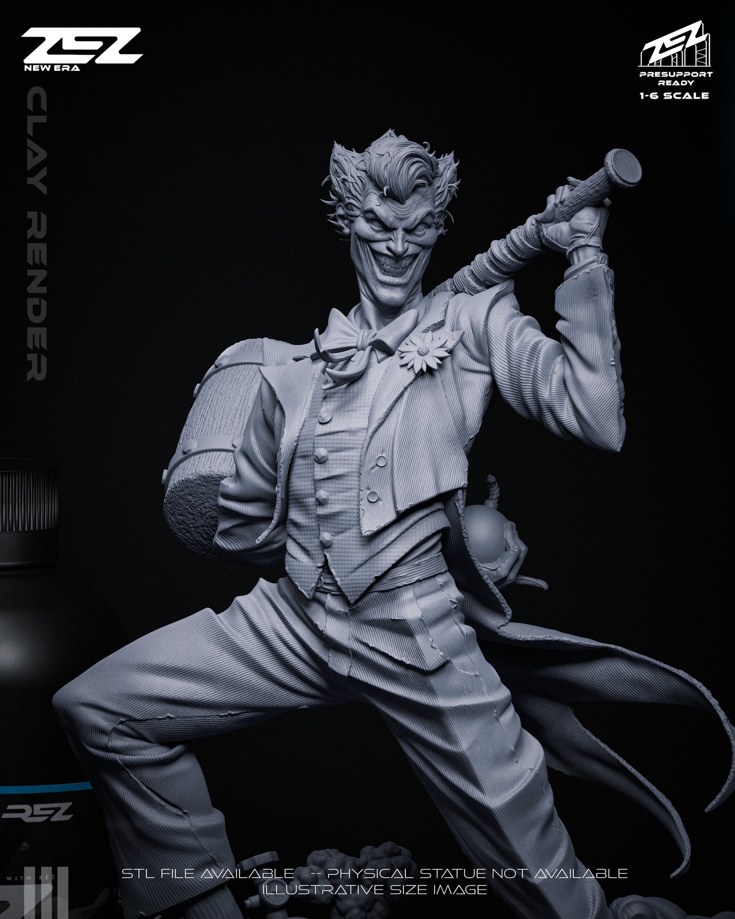 DC Comics Statue - Classic Joker (1:6 Scale & Bust)