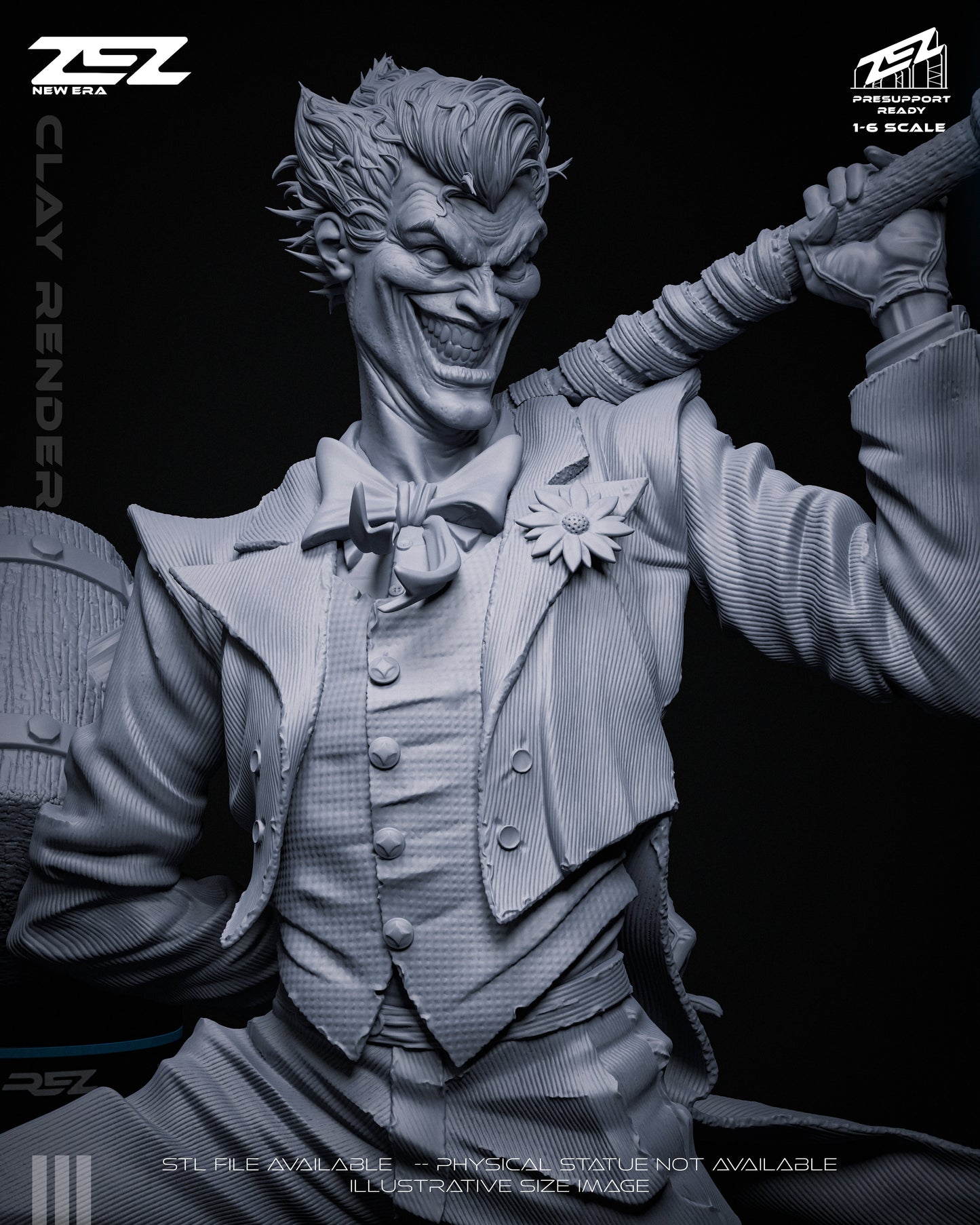 DC Comics Statue - Classic Joker (1:6 Scale & Bust)