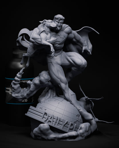 DC Comics Statue - Superman & Krypto (1:6 Scale & Bust)