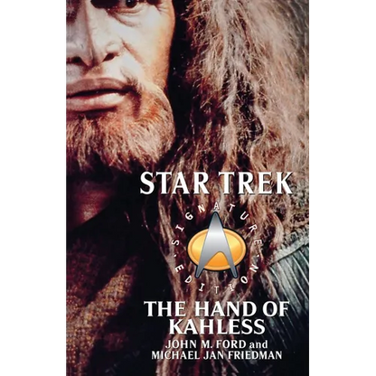 Star Trek Paperback - The Hand of Kahless (Signature Edition)
