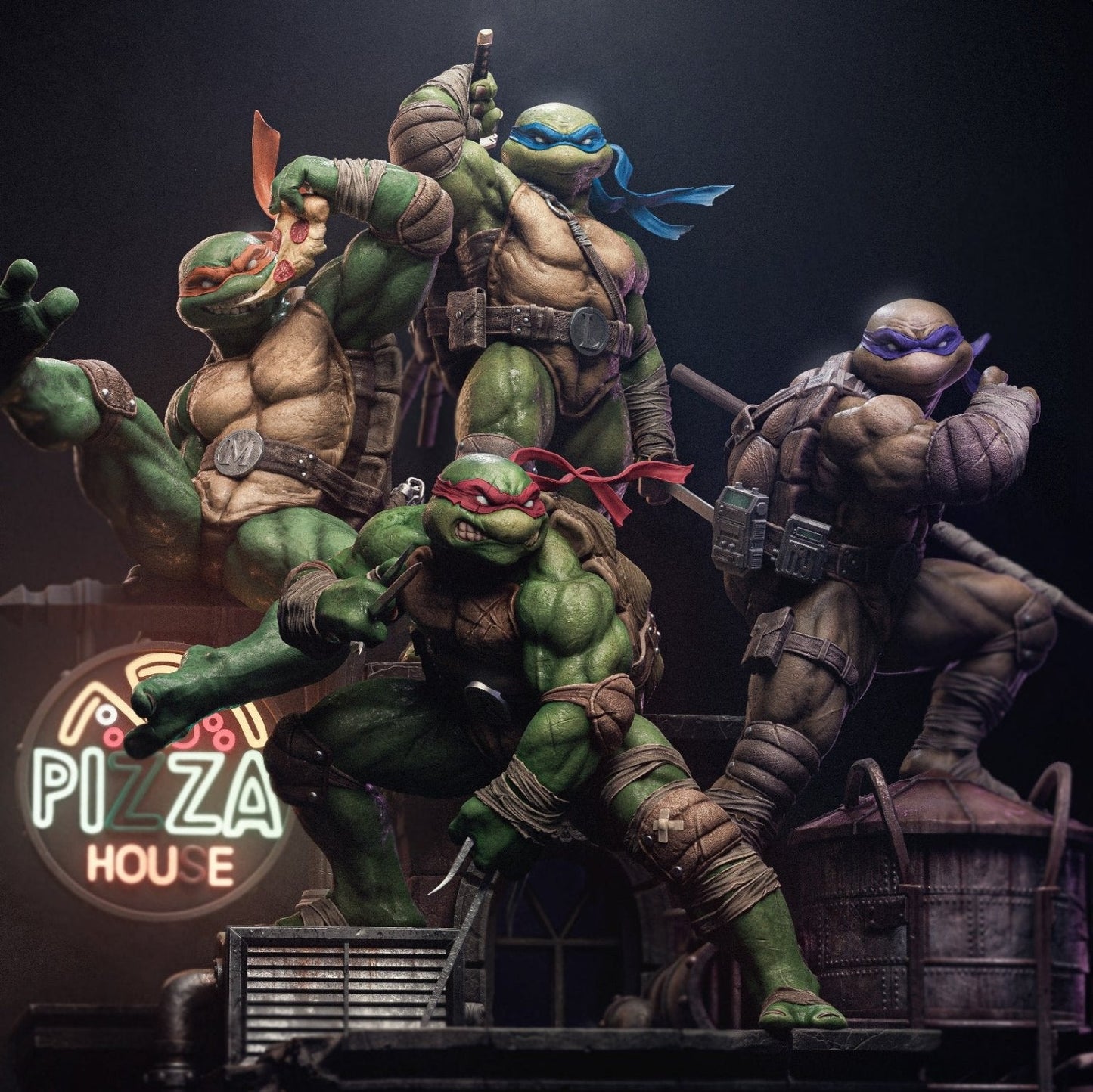 TMNT Diorama (1:9 Scale)