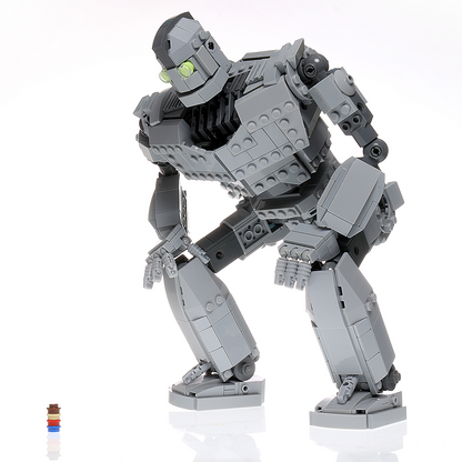 Movies Lego Set - Iron Giant Custom MOC made using LEGO parts
