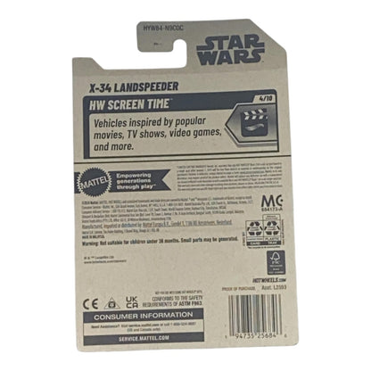 Star Wars Hot Wheels X-34 Landspeeder - HW Screen Time Series 4/10