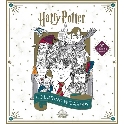 Harry Potter Paperback Book - Coloring Wizardry
