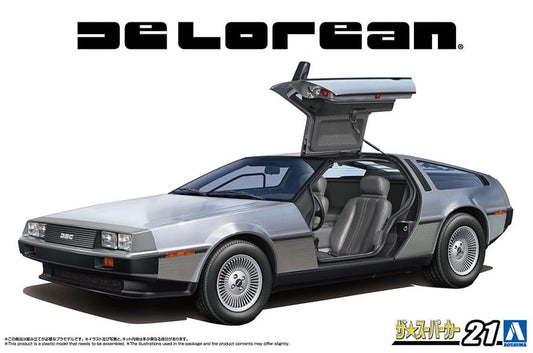 Back to the Future Model Kit - 1982 DeLorean DMC-12 1:24 Scale