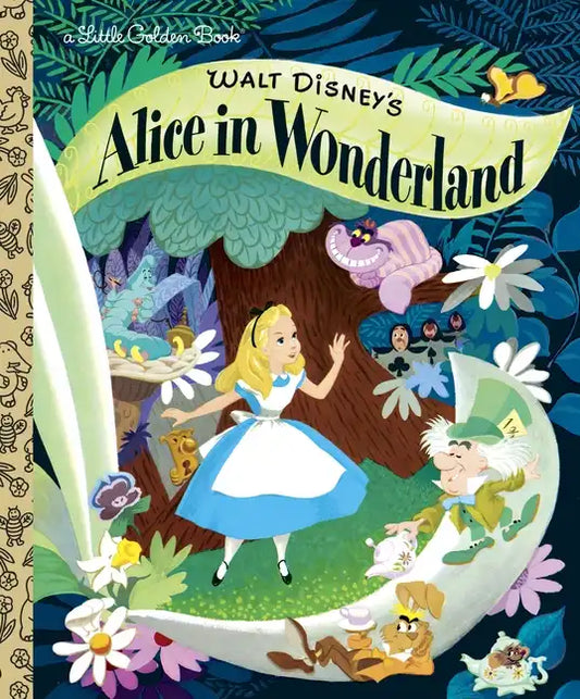 Disney Little Golden Book - Alice in Wonderland (Disney Classic)