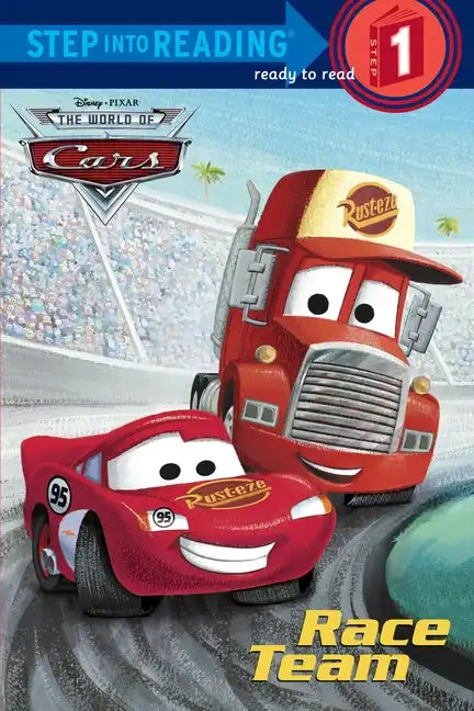 Disney Paperback Book - Race Team (Cars)