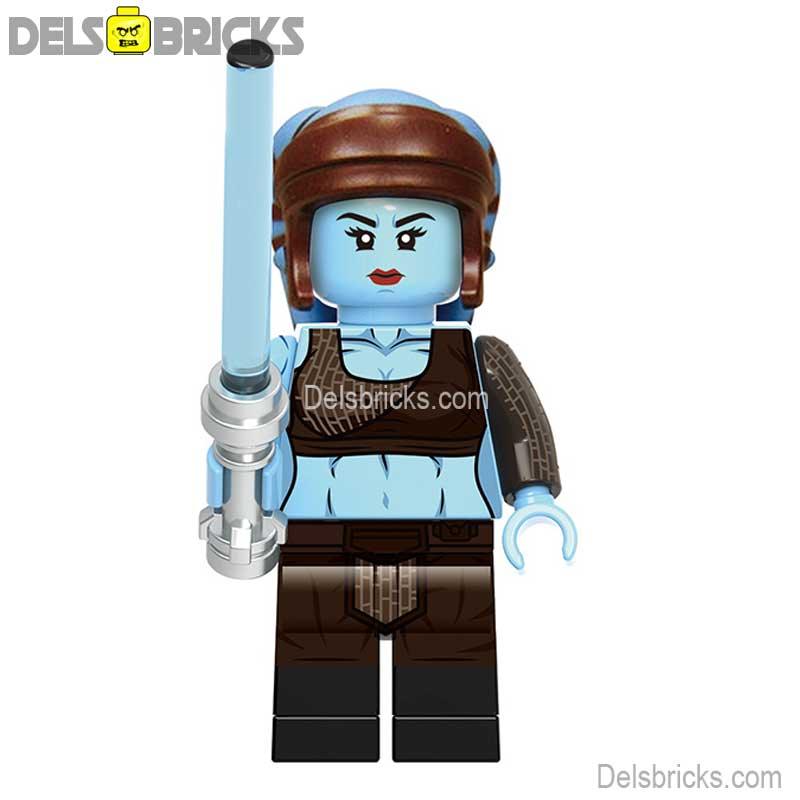 Star Wars Lego Custom Minifigure - Aayla Secura