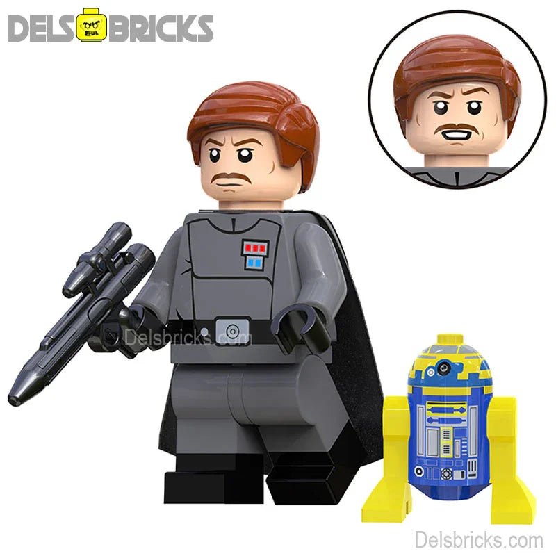 Star Wars Lego Custom Minifigure - Admiral Wullf Yularen