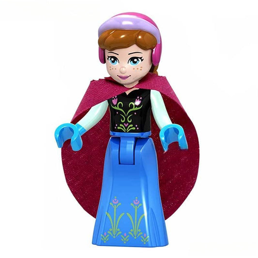 Disney Lego Custom Minifigure - Anna from Frozen 2