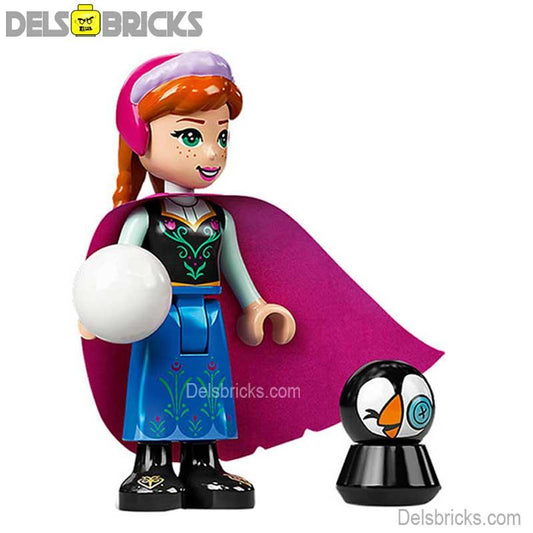 Disney Lego Custom Minifigure - Anna (Frozen) 2