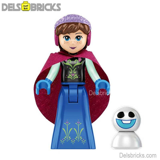 Disney Lego Custom Minifigure - Anna (Frozen) 3