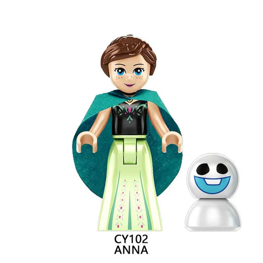 Disney Lego Custom Minifigure - Anna (Frozen) 5