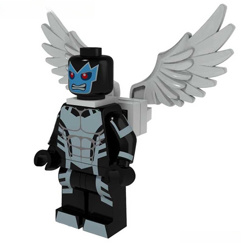 Marvel Lego Custom Minifigure - Archangel from X-Men